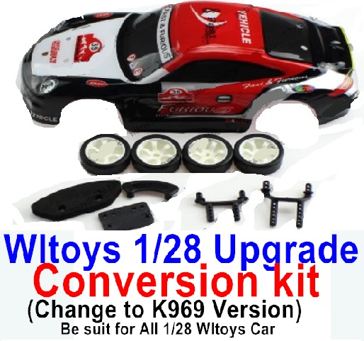 Wltoys K989 Upgrade Conversion kit Upgrade K969 Version